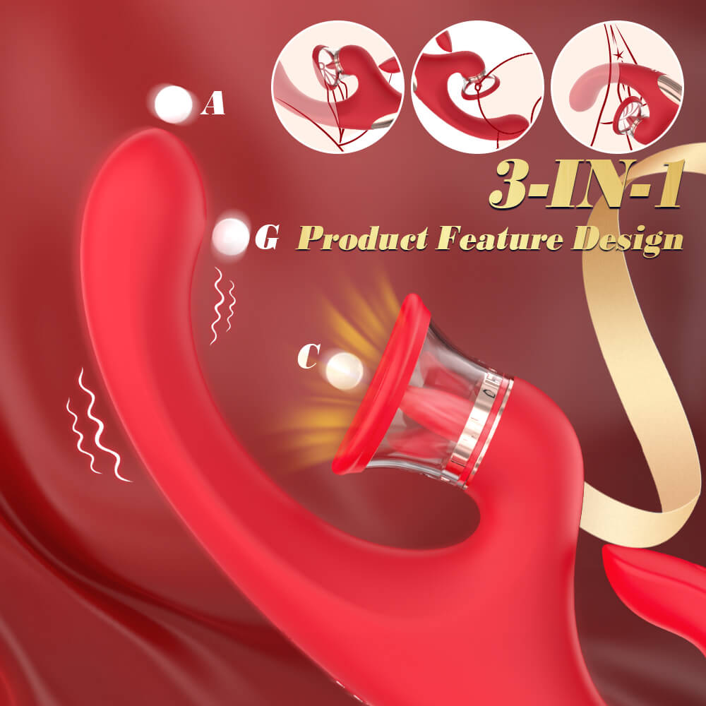 Aria - 3 in 1 Clit Licking Sucking G Spot Vibrator_02