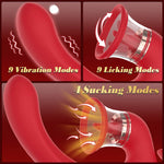 Aria - 3 in 1 Clit Licking Sucking G Spot Vibrator_03