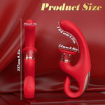 Aria - 3 in 1 Clit Licking Sucking G Spot Vibrator_07