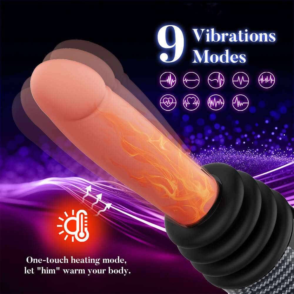 Bofors - Automatic vibrating thrusting dildo with suction cup_02