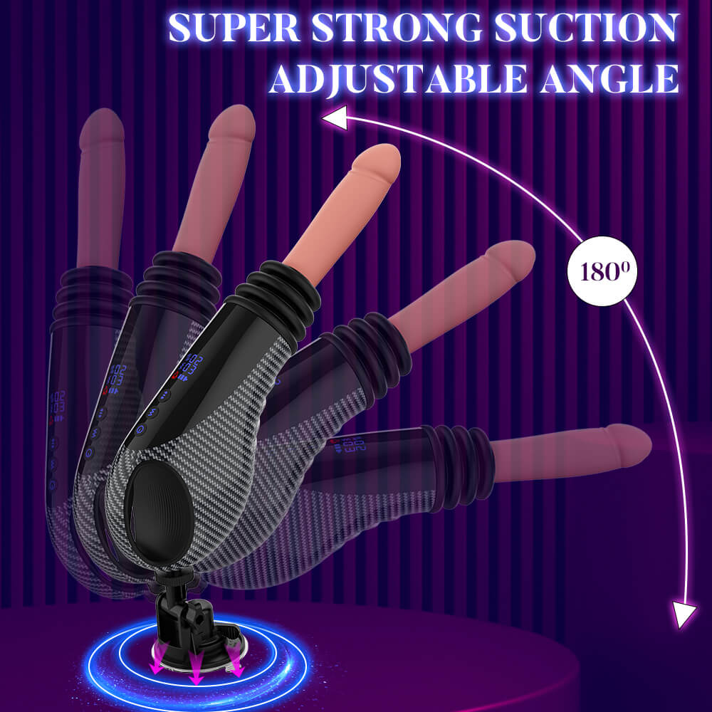 Bofors - Automatic vibrating thrusting dildo with suction cup_03