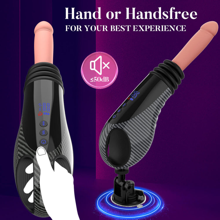 Bofors - Automatic vibrating thrusting dildo with suction cup_05