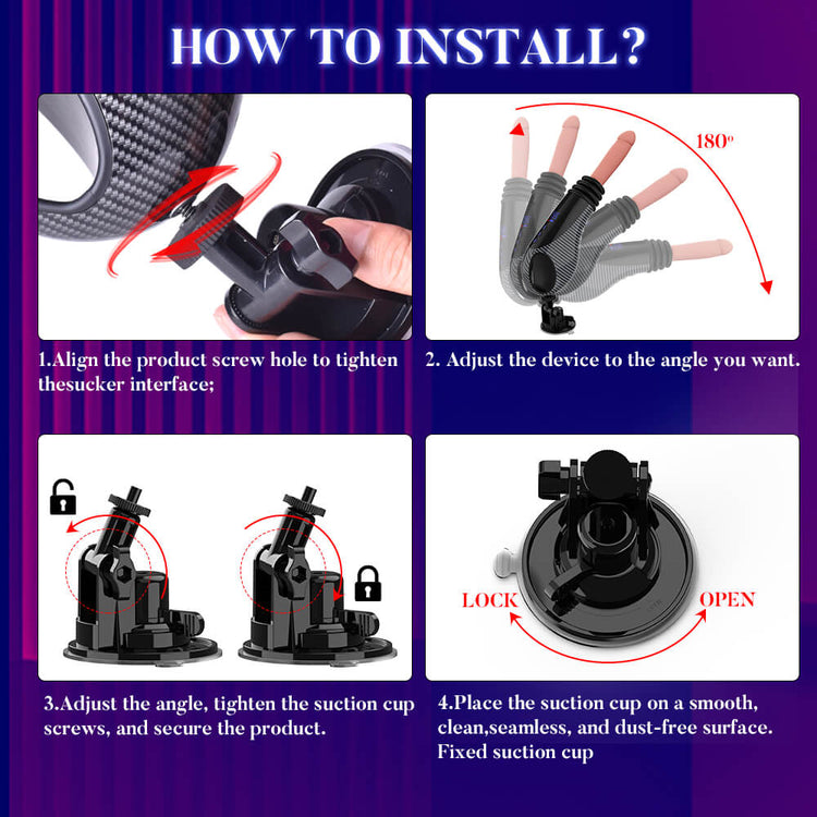 Bofors - Automatic vibrating thrusting dildo with suction cup_07