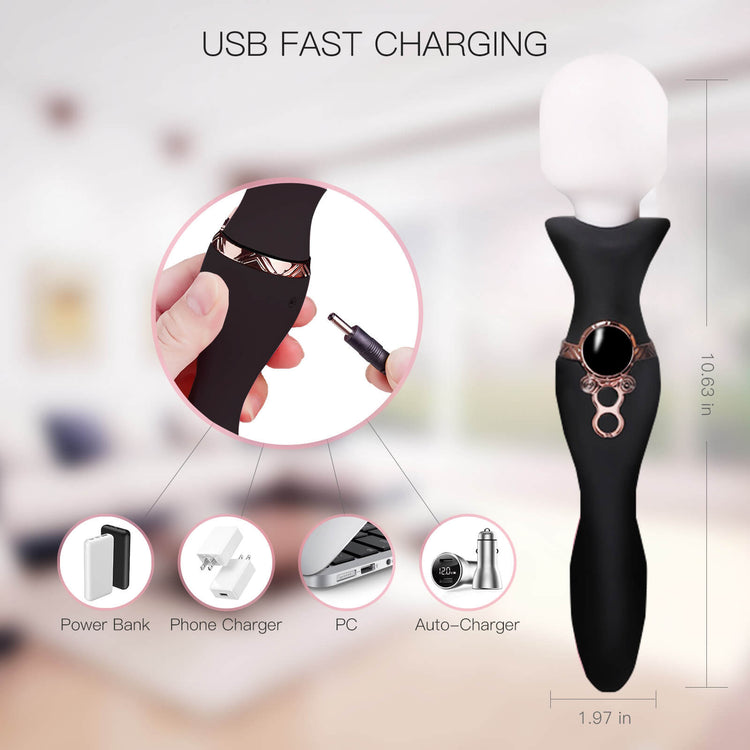 Charm - Magic Double-ended Massage Wand & G-spot Vibrator_09