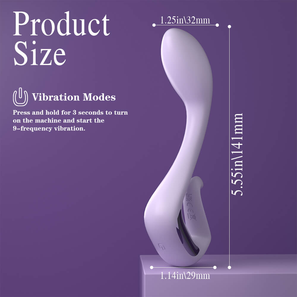 Eosia -  Multiple Speeds Rechargeable & Powerful G - Spot Vibrator