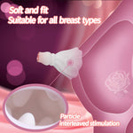 Flora - Rose nipple vibrating massager