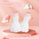 Flora - Rose nipple vibrating massager