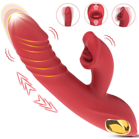 Inferno - thrusting dildo & clit licking g spot vibrator_01