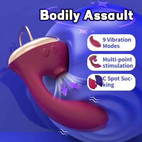 Lilac - Clitoral Suction & G-Spot Vibration Dual-Stimulation Vibrator_01