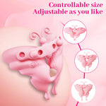 Lumira - A pair of adjustable butterfly vibrating nipple suction clamps_03