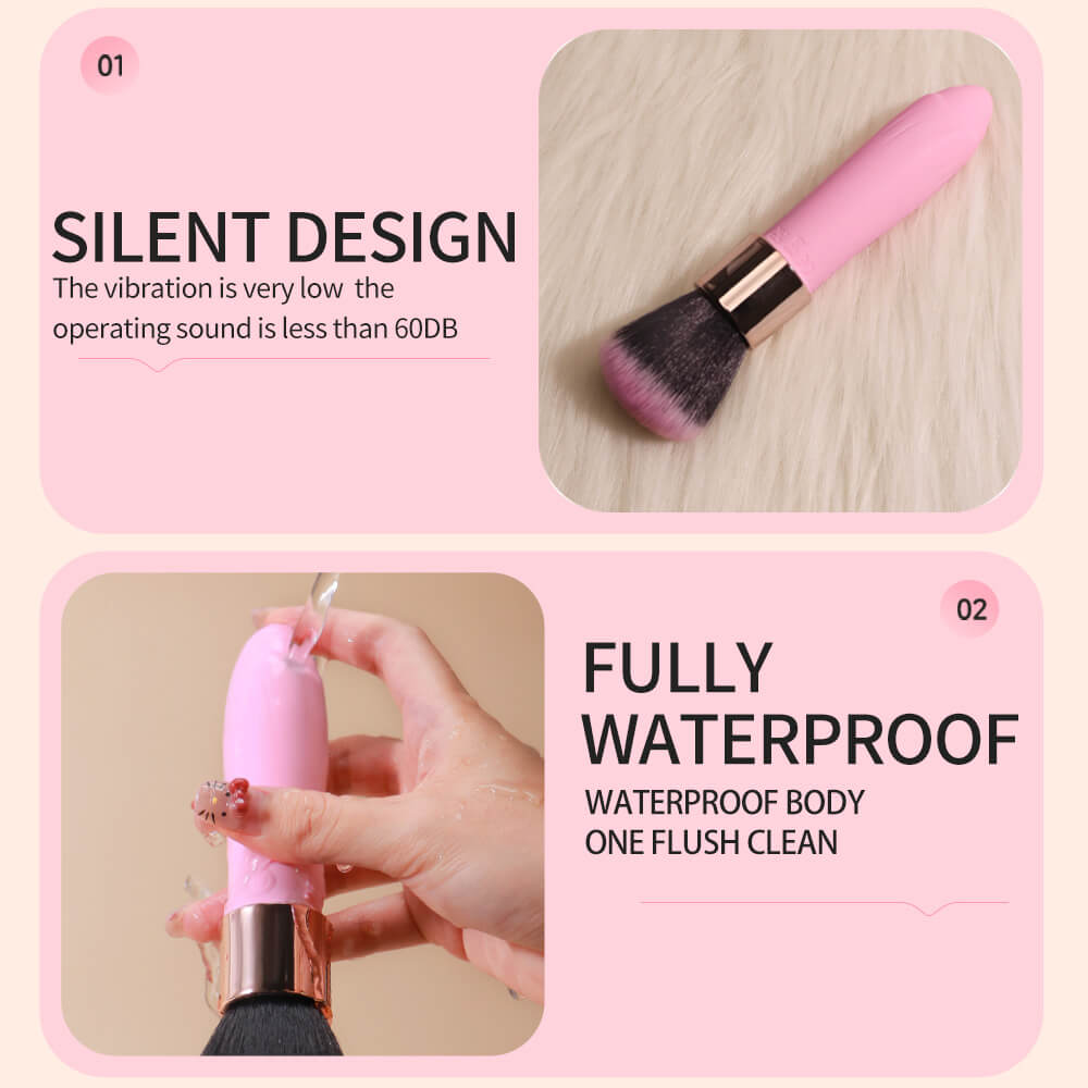 Lunora - Rechargeable Women's Vibrating Makeup Brush_07