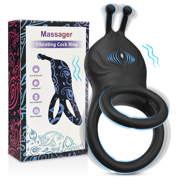 Nezha - remote control & couple‘s dual vibrating cock ring