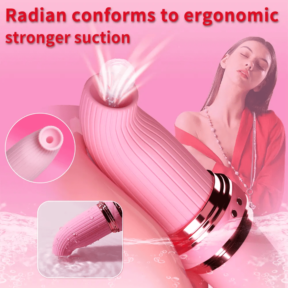 Seahorse-Sucking Mini Vibrator_Thrusting Machine-stronger suction