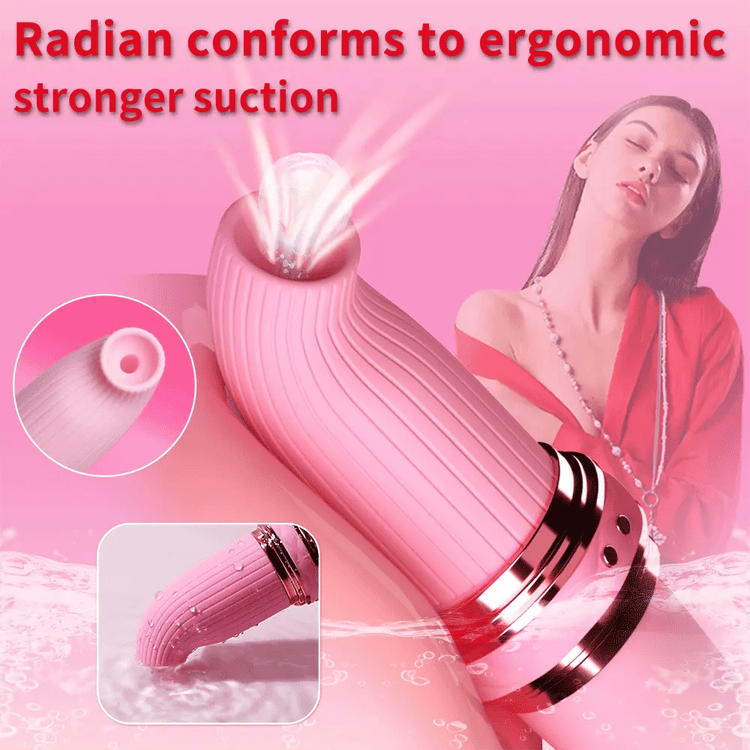 Seahorse-Sucking Mini Vibrator_Thrusting Machine-stronger suction