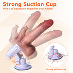 ThrustX - Suction cup thrusting dildo &  realistic heating remote control vibrator_06