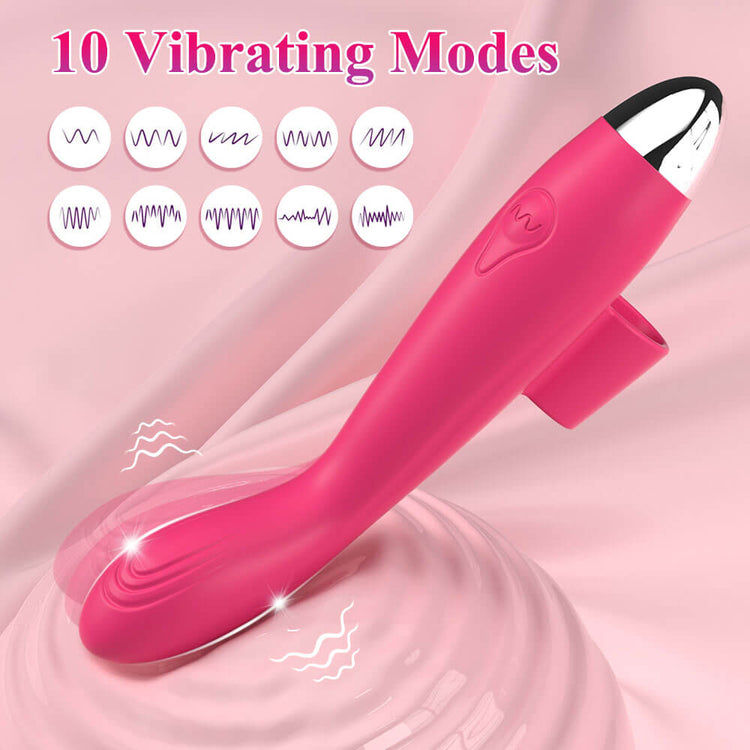 Elva G-spot finger vibrator with 10 vibration mode patterns