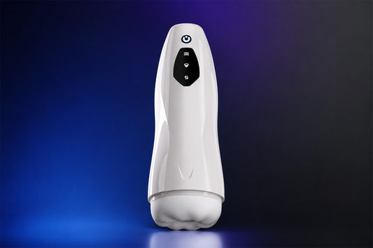 Lovetremor automatic male masturbators with thrusting, suction and vibration options