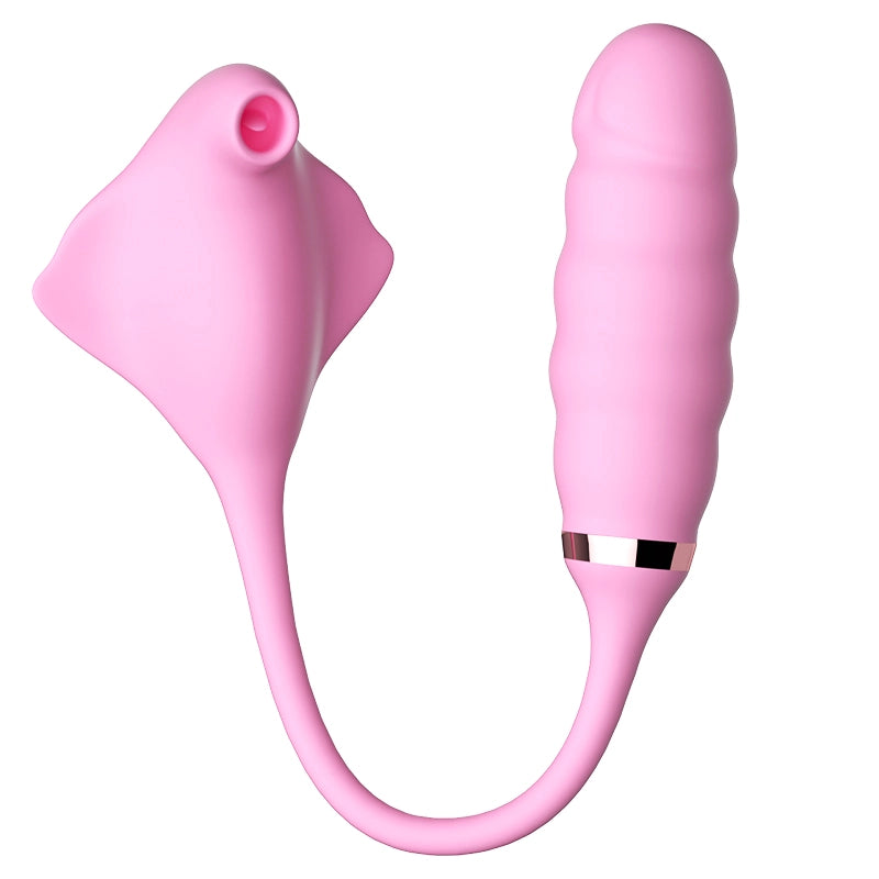 Manta - Thrusting function & licking and sucking egg vibrator Lovetremor Manta - Thrusting function & licking and sucking egg vibrator Lovetremor