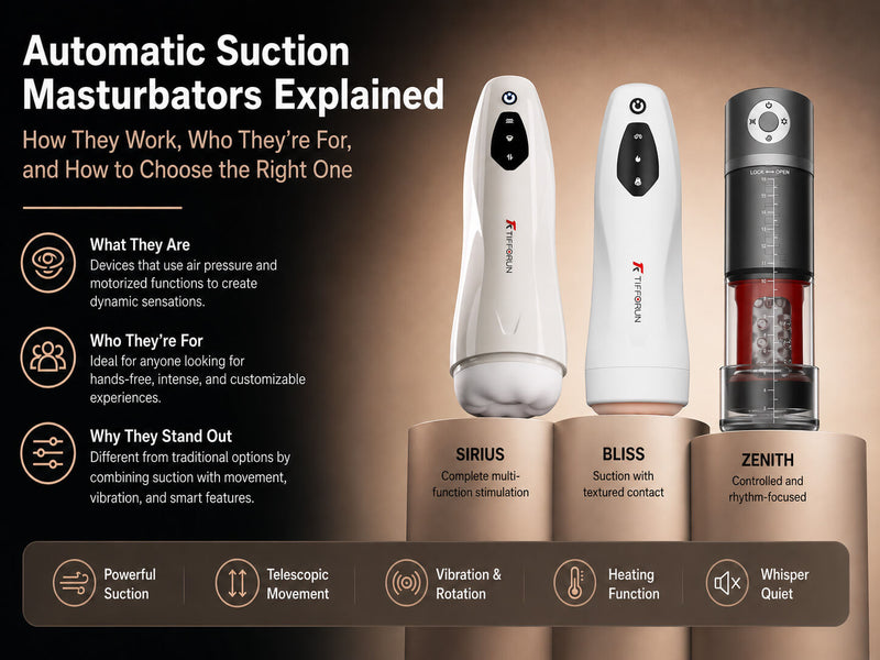 Automatic Suction Masturbators Explained: How They Work & Who They’re For
