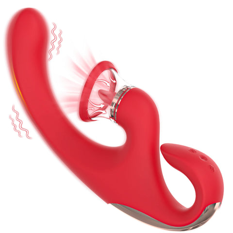 Aria - 3 in 1 Clit Licking Sucking G Spot Vibrator_01