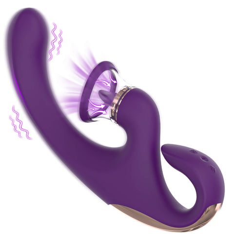 Aria - 3 in 1 Clit Licking Sucking G Spot Vibrator_01