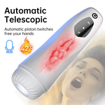 Automatic Telescopic Blowjob Vibrating Suction Male Masturbator Automatic Telescopic