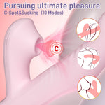 Elara - Thrusting Rabbit Vibrator with Clitoral Suction