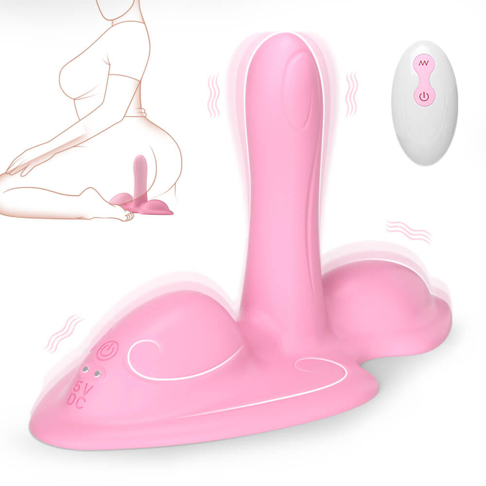 Ella - C-spot and G-spot Vibrating Cushion Dildo