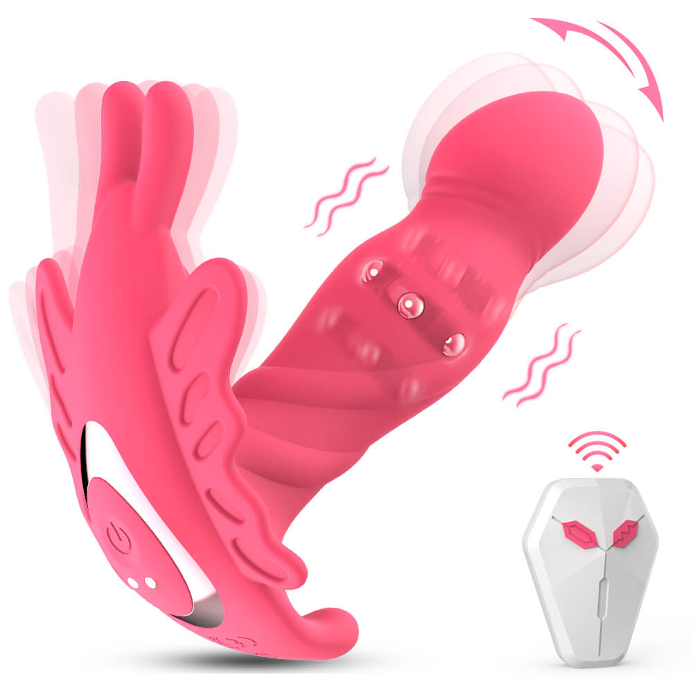 Flutter - Butterfly remote control wearable vibrator & g spot stimulat   Lovetremor