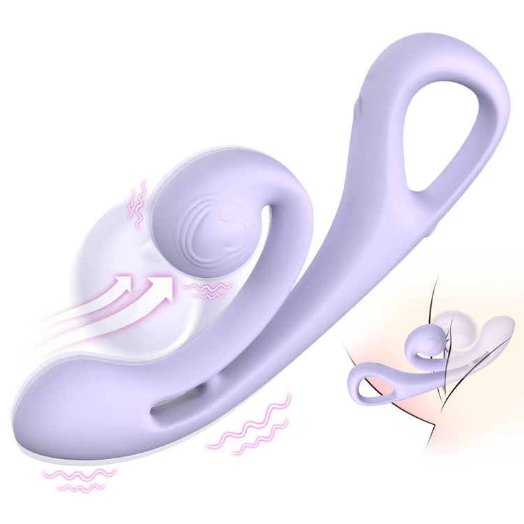 Velvet – Purple Rabbit Vibrator with G-Spot & Clitoral Dual Stimulation