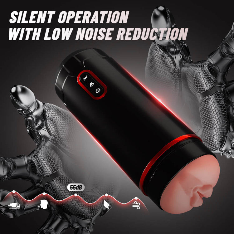 Aether automatic male masturbator with approximately 55 dB operating noise