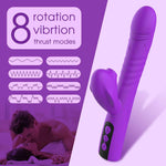 Aura G-spot vibrator with 8 internal rotation modes