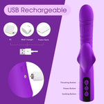 Aura USB rechargeable vibrator with 120-minute charging time