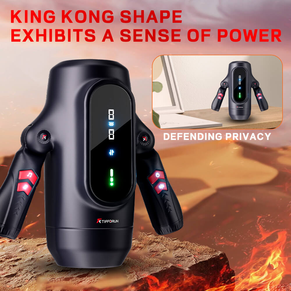 King Kong - vibrating Thrusting& Automatic Male Masturbator With Heati   Lovetremor