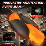 Black Eagle male masturbator with 9 vibration patterns and 3 intensity levels