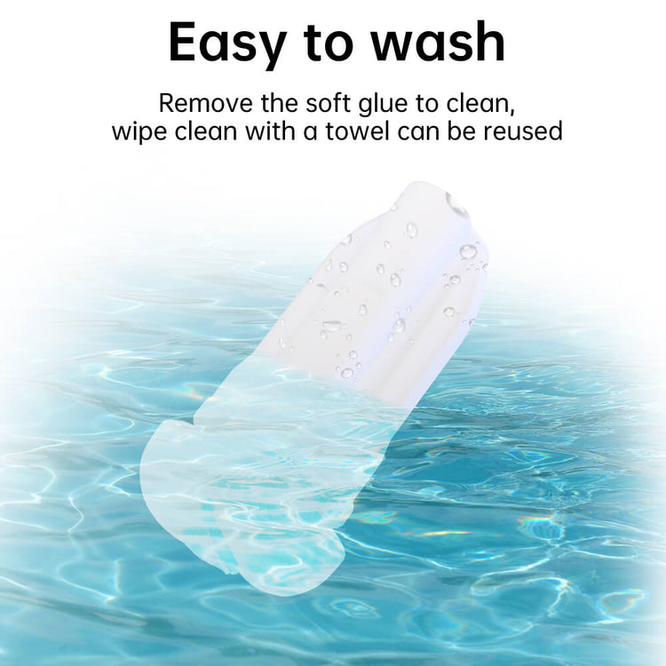 Removable sleeve of the Bliss blowjob toy for easier cleaning