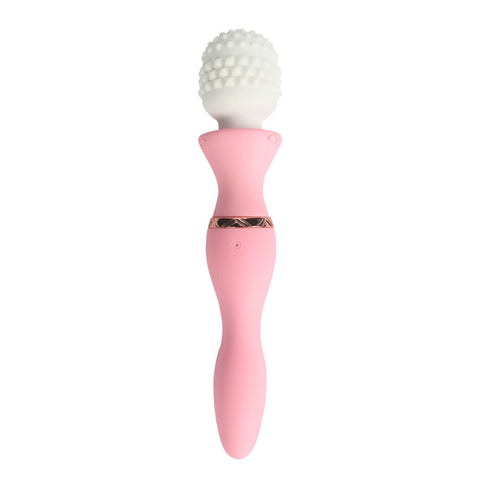 Pink Charm double-ended massage wand and G-spot vibrator