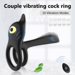 Daji dual-ring vibrator designed for shared partner stimulation