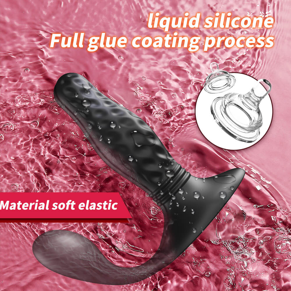 Diamond Drill - Remote Control Thrusting Prostate Massager Butt Plug   Lovetremor