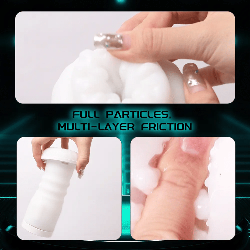 Removable textured sleeve for the Echo automatic blowjob machine