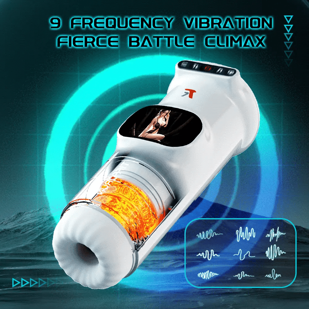 Echo - Vibration Telescopic & Automatic Heating LED Male Masturbator Lovetremor Echo - Vibration Telescopic & Automatic Heating LED Male Masturbator Lovetremor