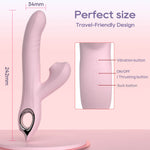 Elara thrusting rabbit vibrator onboard control buttons