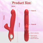 Gala G-spot vibrator dimensions and insertable length