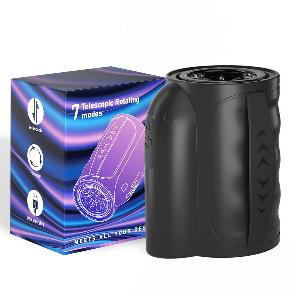 Gravel automatic male stroker with 7-mode product packaging