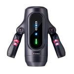 King Kong automatic male masturbator with dual handles and LCD display