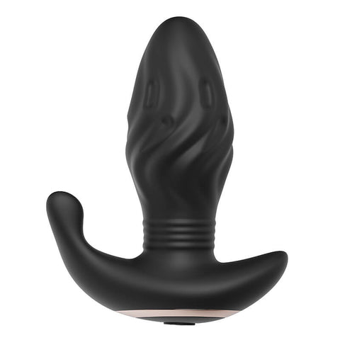 little-cannon-dual-motor-vibrating-thrust-butt-plug-and-prostate-massager