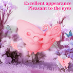 Butterfly-shaped silicone design of the Lumira nipple clamps