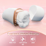 Luxe vibrator with IPX6 water resistance and silicone and ABS materials