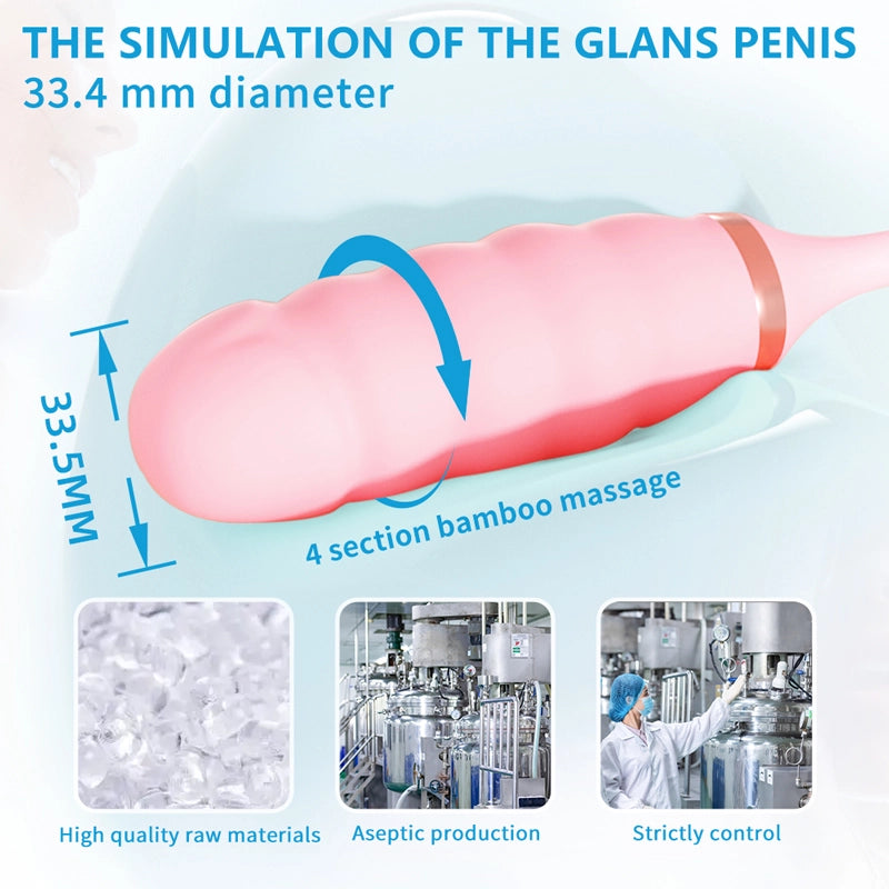 Manta - Thrusting function & licking and sucking egg vibrator Lovetremor Manta - Thrusting function & licking and sucking egg vibrator Lovetremor