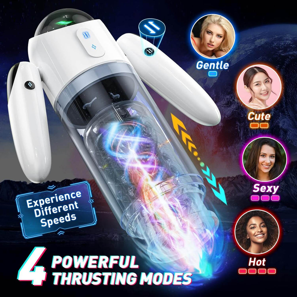Nova automatic masturbator with 4 powered thrusting modes